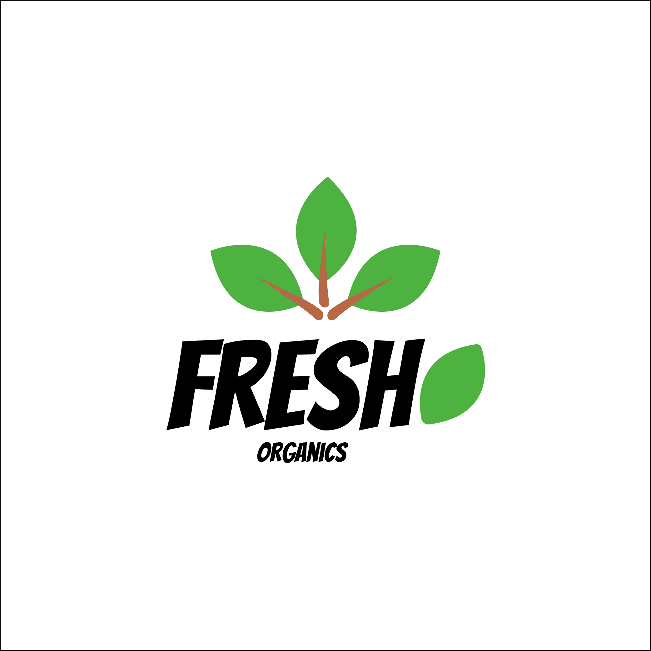 Fresh Organics - Brand Logo Design
