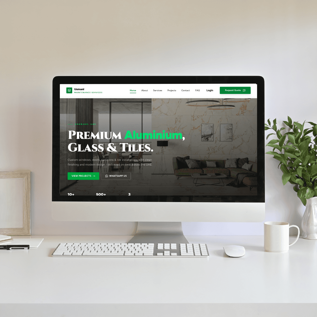 Usmani Maintainance Services - Glass & Tiles